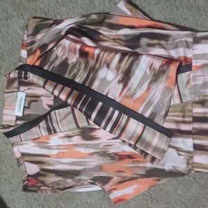 Calvin klein silky dress top sz medium